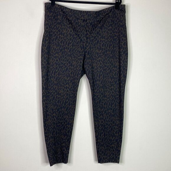 Chico's Cheetah Print Tailored Ponte Leggings Women's Size 20 (Chico's Size 4) - Picture 9 of 9